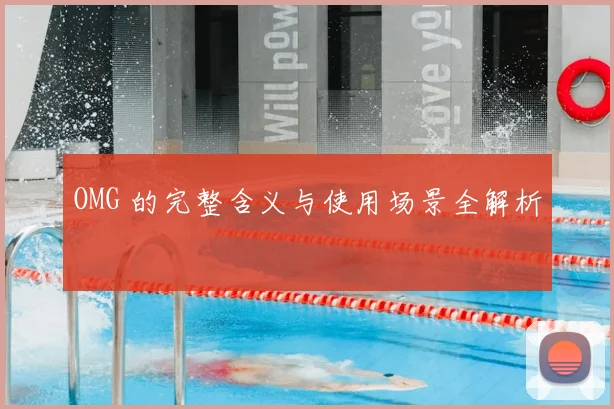 OMG 的完整含义与使用场景全解析